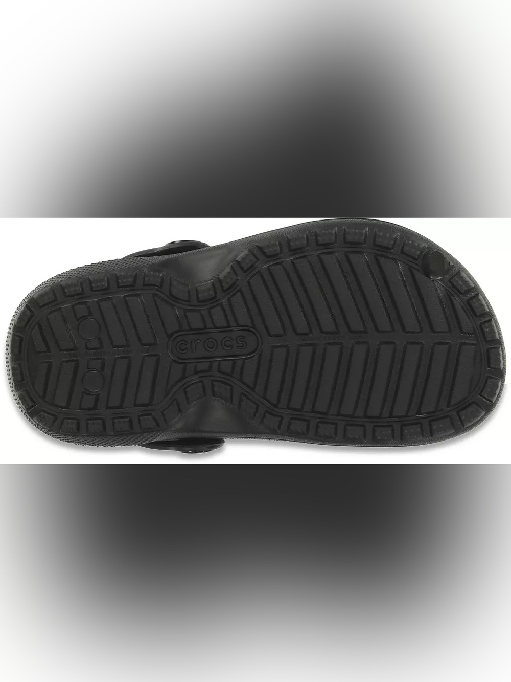 CROCS Kids Classic Lined Clog - Black - Picture 5 of 6